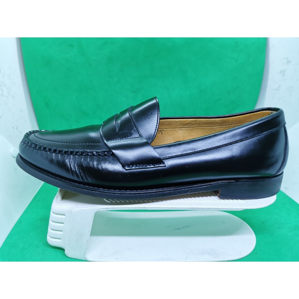 Sebago Cayman II Penny Loafers Men's Size 11 EEE Extra Black Leather Made in USA - Picture 3 of 16